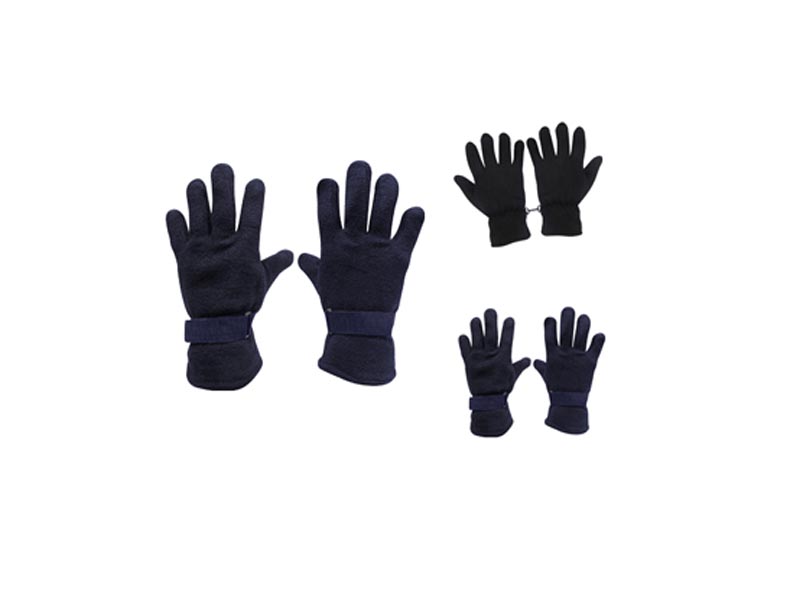 Guantes de polar adulto con 5 dedos, dos...