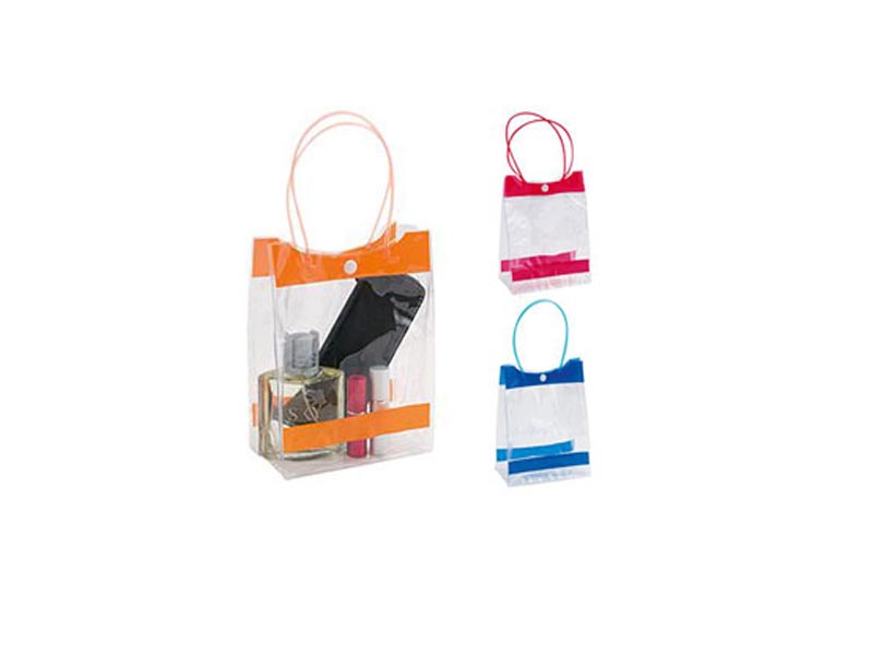 Bolsa de PVC clear con asas. Ideal para ...